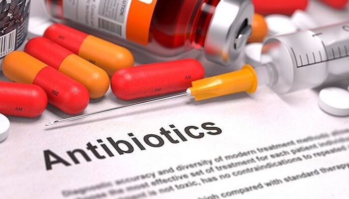 antibiotice pentru prostatită